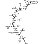 CAS#: 217082-57-0, L-Lysyl-L-Phenylalanyl-L-Arginyl-L-Arginyl-L-Glutaminyl-L-Arginyl-L-Prolyl-L-Arginyl-L-Leucyl-L-Seryl-L-Histidyl-L-Lysylglycyl-L-Prolyl-L-Methionyl-L-Prolyl-L-Phenylalanine