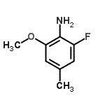 CAS#: 217314-46-0, 2-Fluoro-6-Methoxy-4-Methyl-Aniline