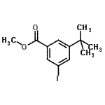 CAS#: 217476-42-1, Methyl 3-Iodo-5-(2-Methyl-2-Propanyl)Benzoate
