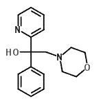 CAS 登录号：21748-59-4， 2-(4-吗啉基)-1-苯基-1-(2-吡啶基)乙醇