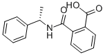 CAS 登录号：21752-36-3， 2-[[[(1S)-1-苯基乙基]氨基]羰基]-苯甲酸