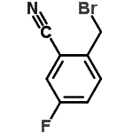 CAS 登录号：217661-27-3， 2-(溴甲基)-5-氟-苯甲腈