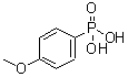CAS 登录号：21778-19-8， (4-甲氧基苯基)膦酸