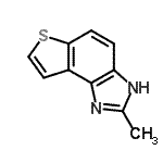 CAS#: 21788-18-1, 2-Methyl-3H-Thieno[3,2-e]Benzimidazole