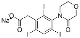 CAS#: 21838-47-1, 3-(3-Oxomorpholino)-2,4,6-Triiodophenylacetic Acid Sodium Salt