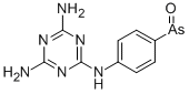 CAS 登录号：21840-08-4， (4-亚砷酰苯基)三聚氰胺