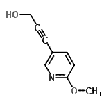 CAS 登录号：218593-95-4， 3-(6-甲氧基-3-吡啶基)-2-丙炔-1-醇