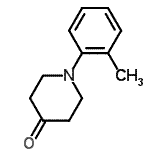 CAS 登录号：218610-72-1， 1-(2-甲基苯基)-4-哌啶酮