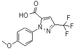 CAS#: 218631-48-2, 1-(4-Methoxyphenyl)-3-(Trifluoromethyl)-1H-Pyrazole-5-Carboxylic Acid