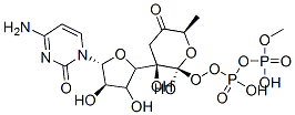 CAS 登录号：21870-27-9， [(2R,3R,4R,5R)-5-(4-氨基-2-氧代-嘧啶-1-基)-3,4-二羟基-四氢呋喃-2-基]甲氧基-[羟基-[(2R,3R,6R)-3-羟基-6-甲基-5-氧代-四氢吡喃-2-基]氧基-磷酰]氧基-次磷酸