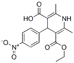 CAS 登录号：21881-54-9， 4-(4-硝基苯基)-2,6-二甲基-1,4-二氢吡啶-3,5-二羧酸乙酯