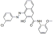 CAS#: 21889-27-0, 4-[(3-Chlorophenyl)Azo]-3-Hydroxy-N-(2-Methoxyphenyl)Naphthalene-2-Carboxamide