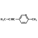 CAS#: 219480-95-2, 2-Methyl-5-(1-Propyn-1-Yl)Pyridine