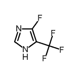 CAS 登录号：219534-91-5， 4-氟-5-(三氟甲基)-1H-咪唑