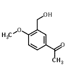 CAS#: 219539-06-7, 1-[3-(Hydroxymethyl)-4-Methoxyphenyl]Ethanone