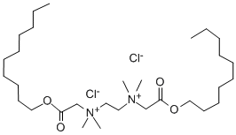 CAS#: 21954-74-5, N1,N2-Bis[2-(decyloxy)-2-oxoethyl]-N1,N1,N2,N2-tetramethyl-1,2-Ethanediaminium chloride