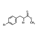 CAS#: 219554-66-2, Methyl 2-Bromo-3-(4-Bromophenyl)Propanoate