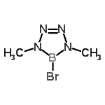 CAS#: 21960-50-9, 5-Bromo-1,4-dimethyl-4,5-dihydro-1H-tetrazaborole