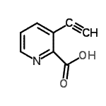 CAS#: 219623-05-9, 3-Ethynyl-2-Pyridinecarboxylic Acid