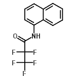CAS#: 21970-67-2, 2,2,3,3,3-Pentafluoro-N-(1-Naphthyl)Propanamide