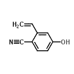 CAS#: 219838-61-6, 4-Hydroxy-2-Vinylbenzonitrile