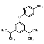 CAS#: 219865-98-2, 6-(3,5-Diisopropylphenoxy)-3-Pyridinamine