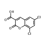CAS#: 2199-86-2, 6,8-Dichloro-2-Oxo-2H-Chromene-3-Carboxylic Acid
