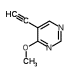 CAS#: 219915-20-5, 5-Ethynyl-4-Methoxypyrimidine