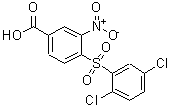 CAS#: 219930-11-7, 4-[(2,5-Dichlorophenyl)Sulfonyl]-3-Nitrobenzoic Acid
