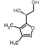 CAS 登录号：219932-56-6， (1R)-1-(3,4-二甲基-1,2-恶唑-5-基)-1,2-乙二醇