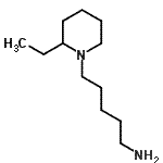 CAS 登录号：22014-06-8， 5-(2-乙基-1-哌啶基)-1-戊胺