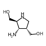 CAS#: 220280-47-7, [(2S,3S,4S)-3-Amino-2,4-Pyrrolidinediyl]Dimethanol