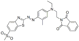 CAS#: 2203-01-2, 2-[2-[Ethyl-[3-Methyl-4-[(6-Methylsulfonyl-1,3-Benzothiazol-2-Yl)Diazenyl]Phenyl]Amino]Ethyl]Isoindole-1,3-Dione