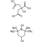 CAS#: 220410-74-2, 2,2,6,6-Tetramethyl-1,4-Piperidinediol 2-Hydroxy-1,2,3-Propanetricarboxylate (1:1)