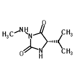 CAS#: 220442-68-2, (5S)-5-Isopropyl-3-(Methylamino)-2,4-Imidazolidinedione