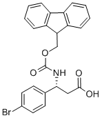 CAS 登录号：220498-04-4， (R)-N-芴甲氧羰基-3-氨基-3-(4-溴苯基)丙酸