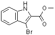 CAS 登录号：220664-31-3， 3-溴-1H-吲哚-2-羧酸甲酯