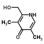 CAS 登录号：220757-73-3， 2-(羟基甲基)-3,5-二甲基-4(1H)-吡啶酮