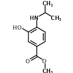 CAS#: 220844-94-0, Methyl 3-Hydroxy-4-(Isopropylamino)Benzoate