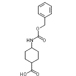 CAS 登录号：220851-34-3， 4-{[(苄氧基)羰基]氨基}环己烷羧酸