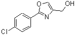 CAS 登录号：22087-22-5， [2-(4-氯苯基)-1,3-恶唑-4-基]甲醇