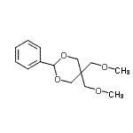 CAS 登录号：2209-91-8， 5,5-二(甲氧基甲基)-2-苯基-1,3-二恶烷