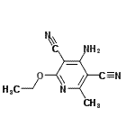 CAS#: 220955-93-1, 4-Amino-2-Ethoxy-6-Methyl-3,5-Pyridinedicarbonitrile