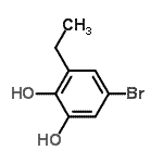 CAS#: 221244-58-2, 5-Bromo-3-Ethyl-1,2-Benzenediol