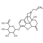 CAS#: 22135-79-1, 17-Allyl-14-hydroxy-6-oxo-4,5-epoxymorphinan-3-yl hexopyranosiduronic acid
