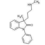 CAS#: 22136-26-1, 3-Methyl-3-[3-(Methylamino)Propyl]-1-Phenyl-1,3-Dihydro-2H-Indol-2-One