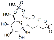 CAS 登录号：22149-26-4， 1-硫代-beta-D-吡喃葡萄糖 1-[5-(甲基磺酰基)-N-(磺基氧基)戊亚氨酸酯]单钾盐