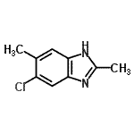 CAS#: 221548-24-9, 5-Chloro-2,6-Dimethyl-1H-Benzimidazole