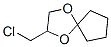 CAS 登录号：22195-53-5， 2-(氯甲基)-1,4-二氧杂螺[4.4]壬烷
