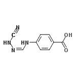 CAS#: 2220-34-0, 4-{(E)-[(2-Cyanohydrazino)Methylene]Amino}Benzoic Acid